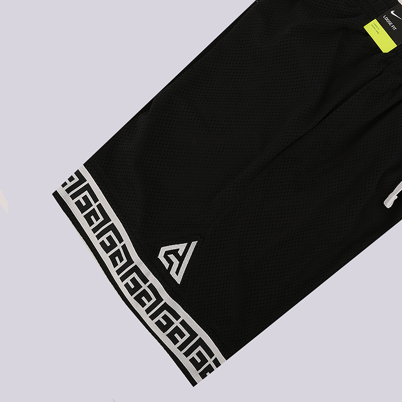мужские черные шорты Nike Giannis Logo Shorts CD9554-010 - цена, описание, фото 4